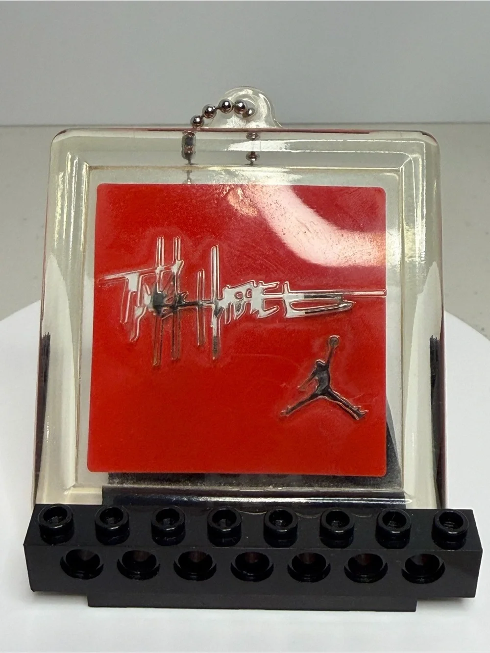 Nike Air Jordan Tinker Hatfield Retro Hangtag Keychain Red